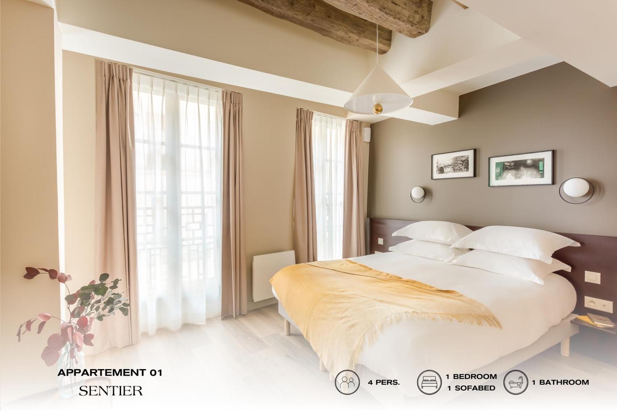 Beauquartier - Sentier Apartment Paris Luaran gambar