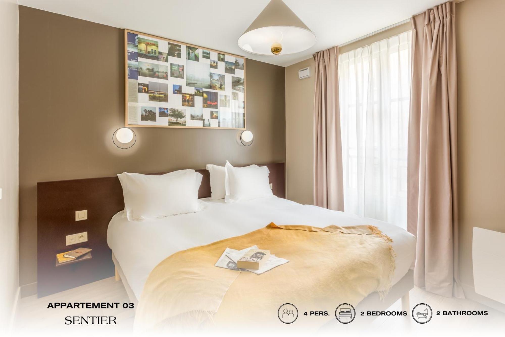 Beauquartier - Sentier Apartment Paris Luaran gambar