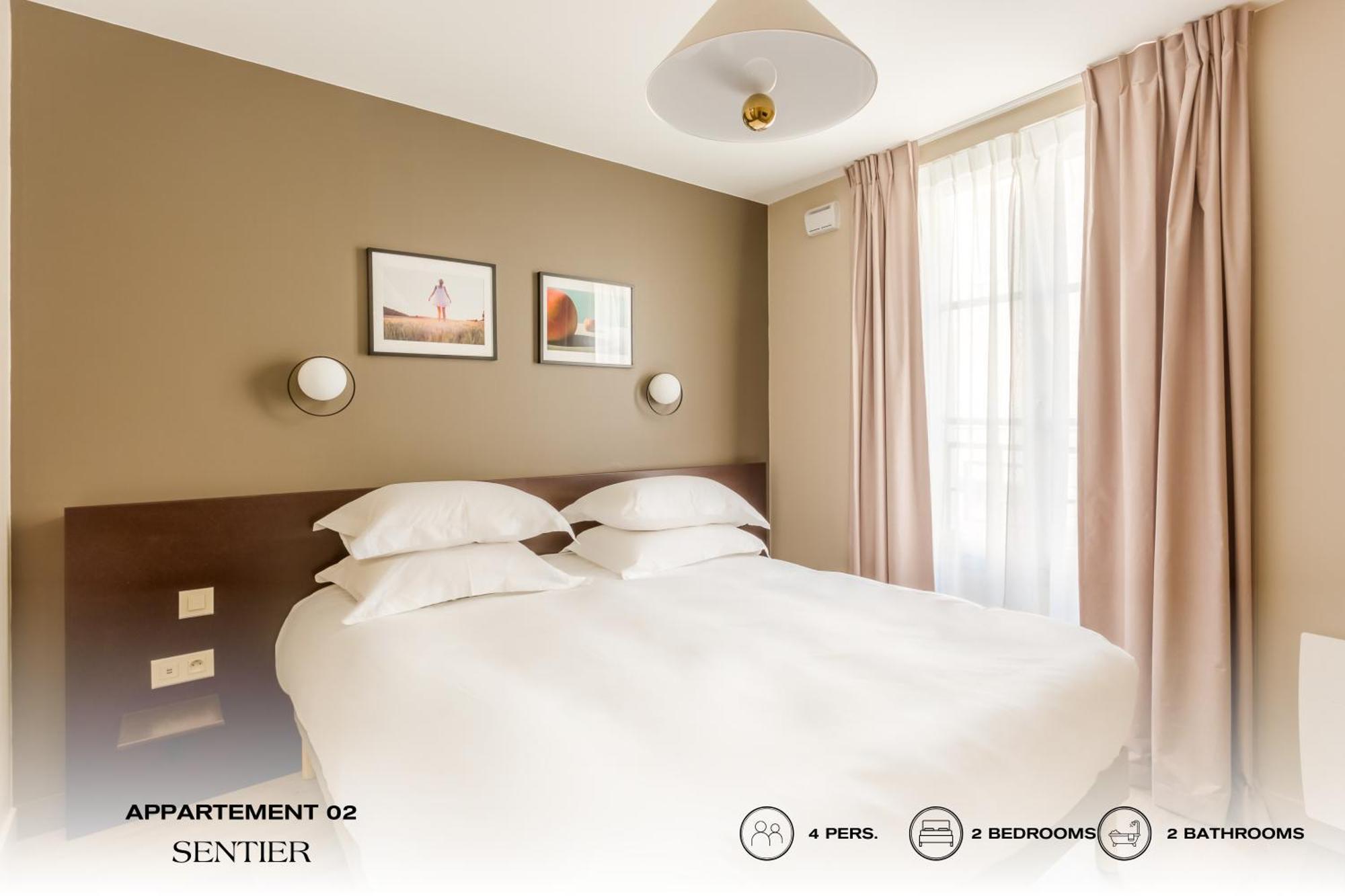 Beauquartier - Sentier Apartment Paris Luaran gambar