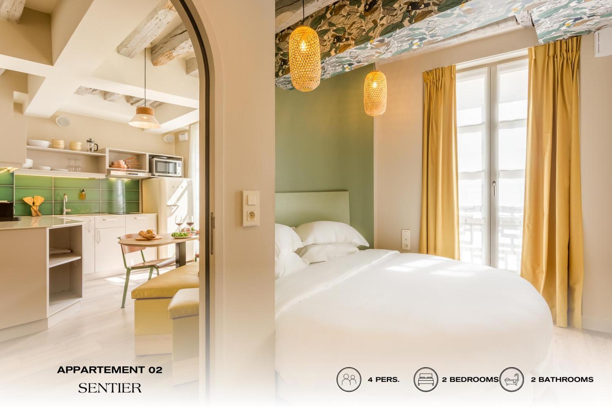 Beauquartier - Sentier Apartment Paris Luaran gambar