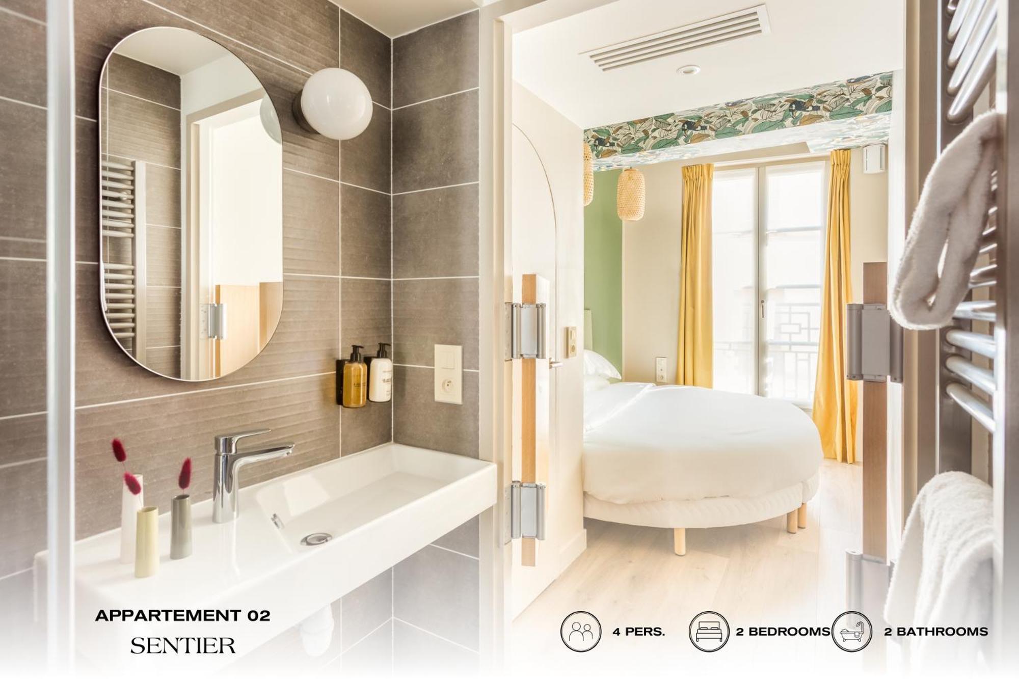 Beauquartier - Sentier Apartment Paris Luaran gambar