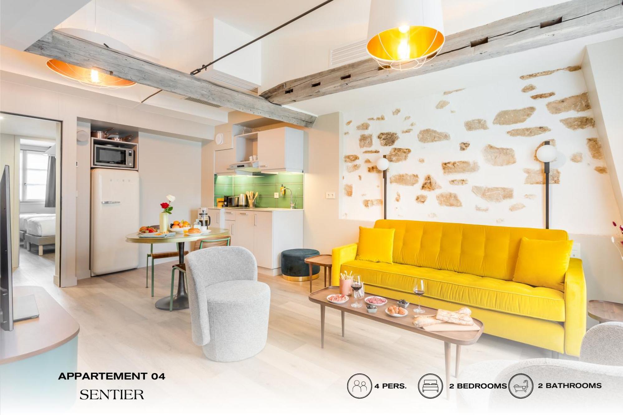 Beauquartier - Sentier Apartment Paris Luaran gambar