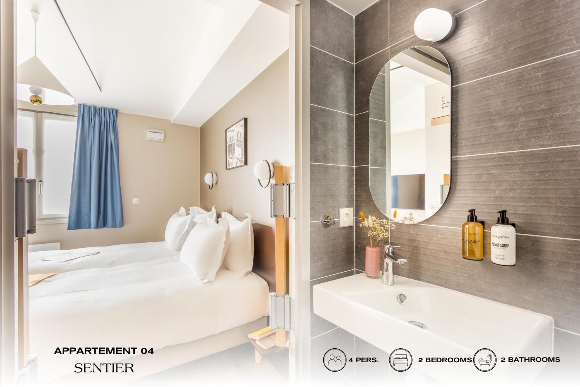 Beauquartier - Sentier Apartment Paris Luaran gambar