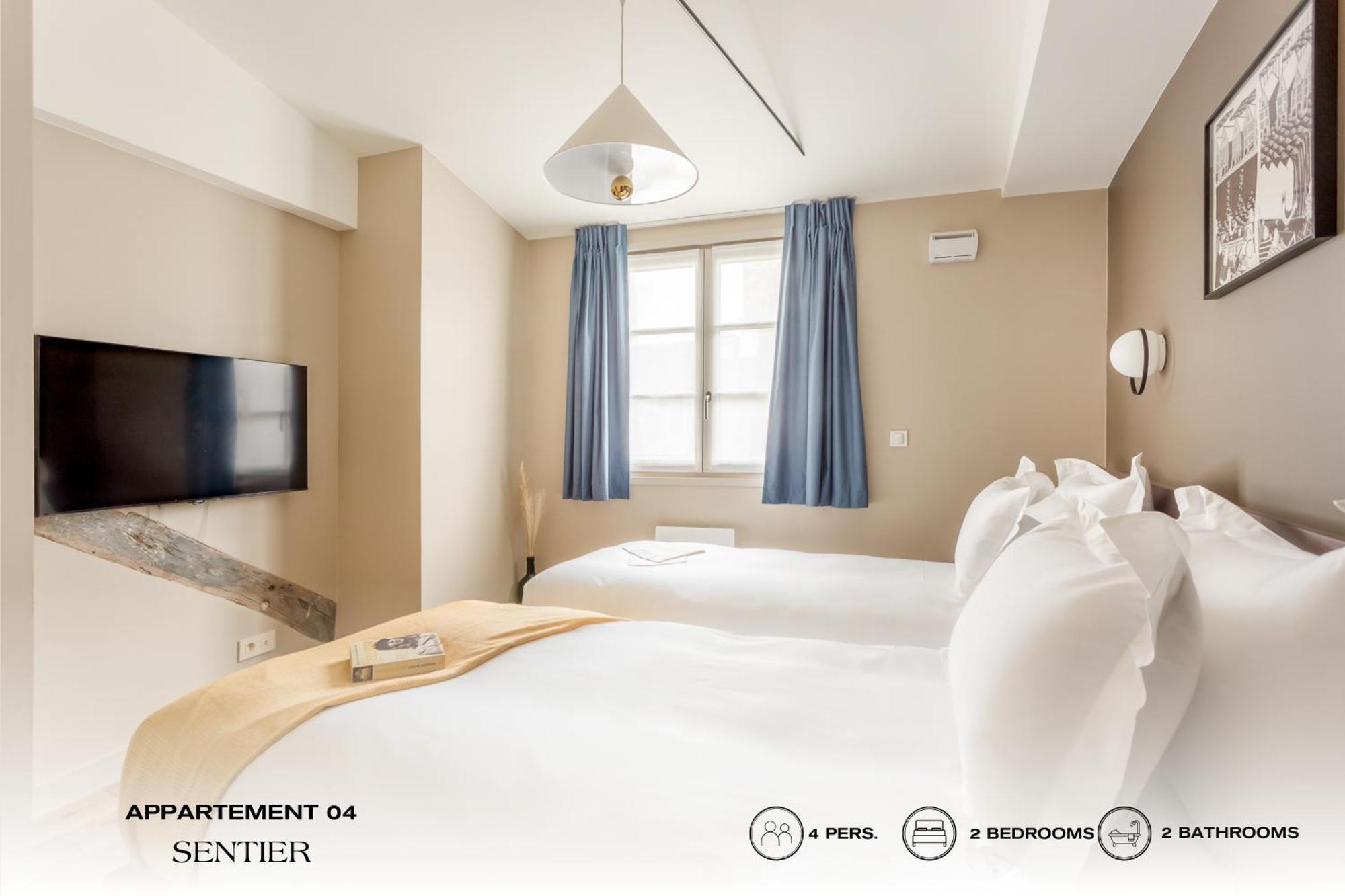 Beauquartier - Sentier Apartment Paris Luaran gambar