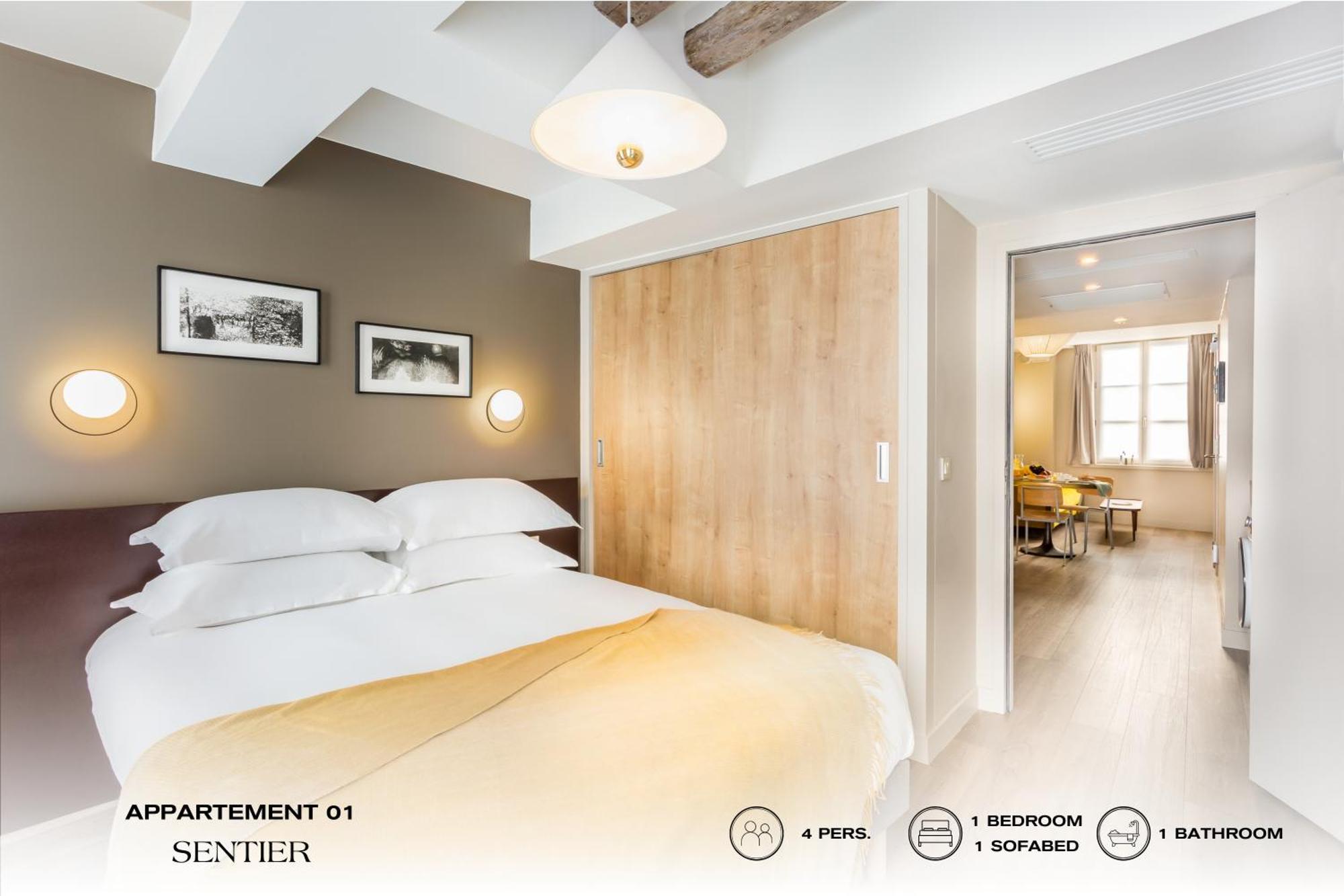 Beauquartier - Sentier Apartment Paris Luaran gambar