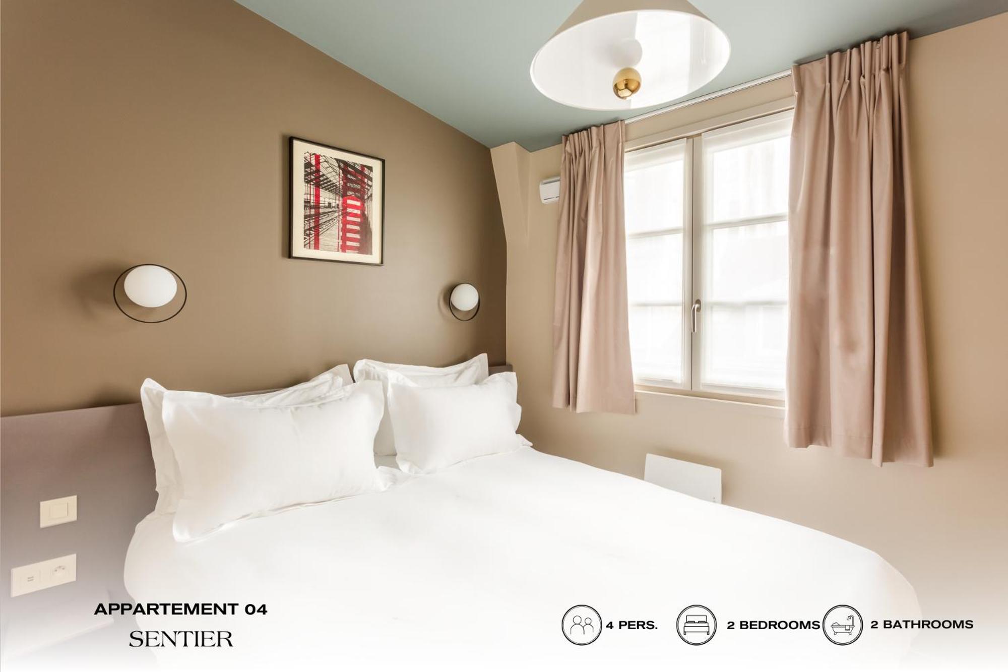 Beauquartier - Sentier Apartment Paris Luaran gambar