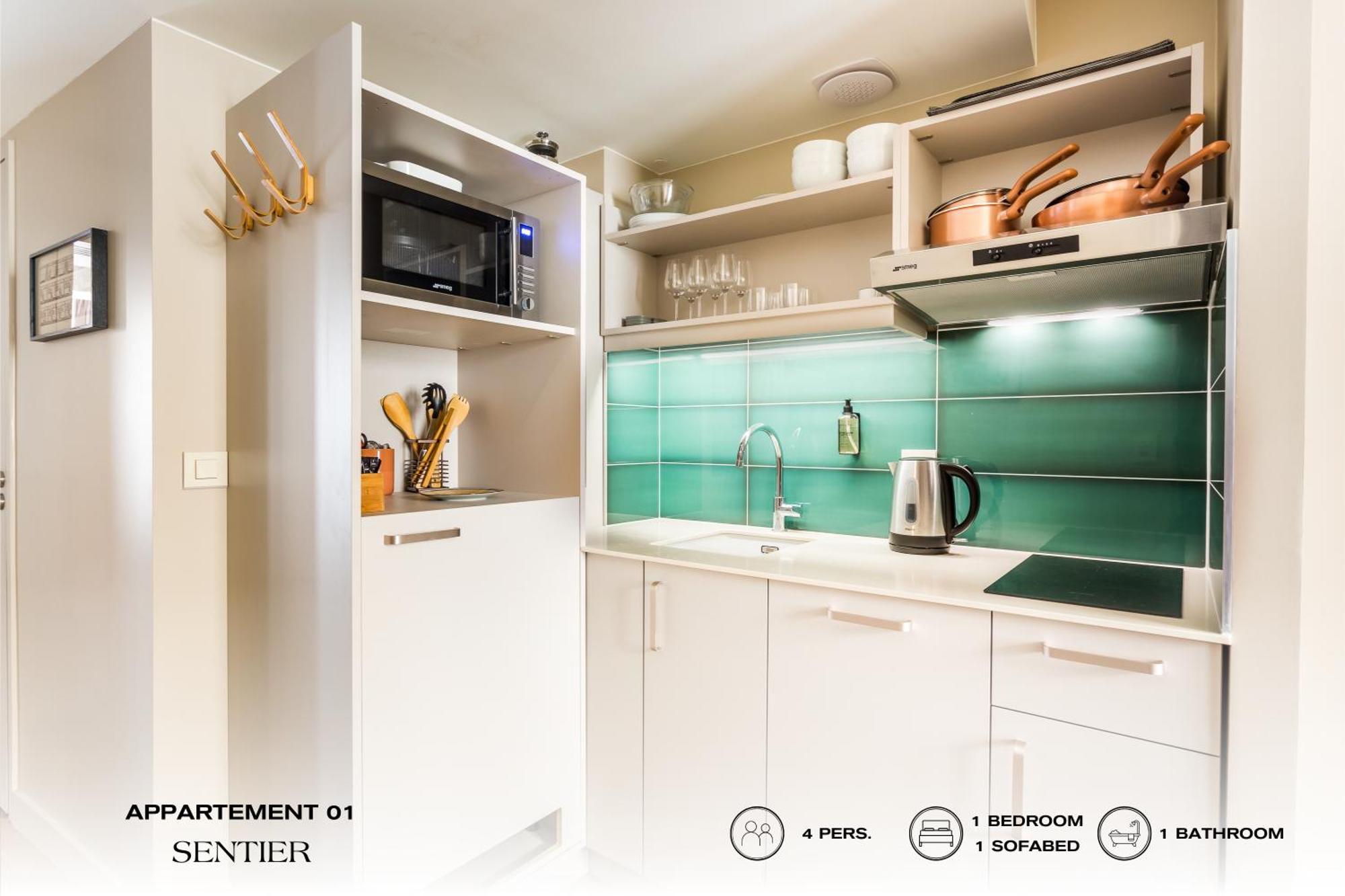 Beauquartier - Sentier Apartment Paris Luaran gambar